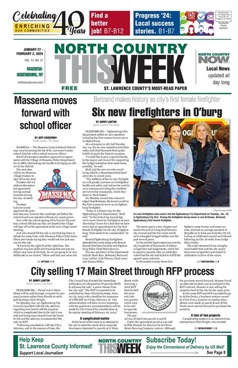 Massena-O'burg Jan 27, 2024 - North Country Now