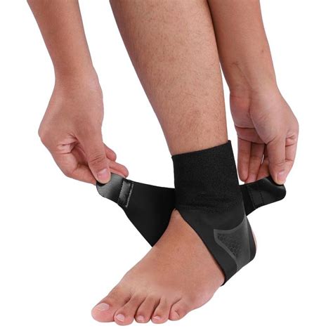 1Pc/1 Pair Ankle Support Brace Heel Opening Ankle Guard Gym Running ...