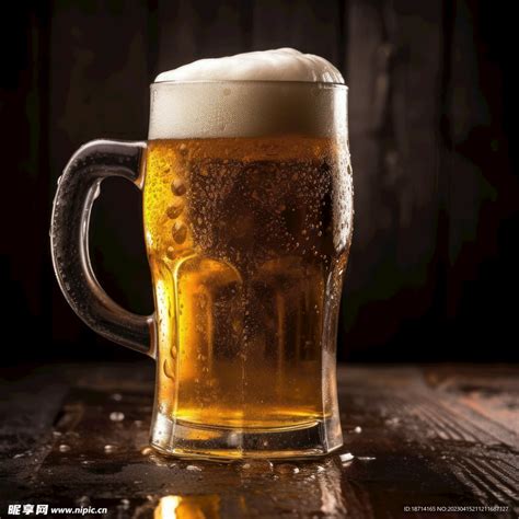 定制水晶玻璃啤酒杯精酿啤酒杯500毫升带把扎啤杯大号加厚扎啤杯-阿里巴巴