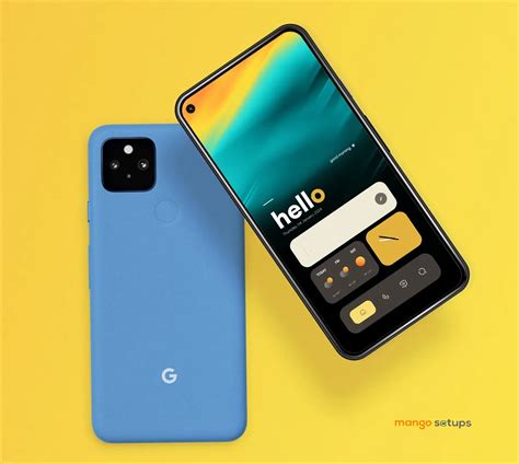 A Vibrant and Artistic Nova Launcher Home Screen setup #641