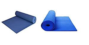 SARAF TEXTILE Slip Resistance Yoga mats (Combo of 2 Mats) : Amazon.in ...