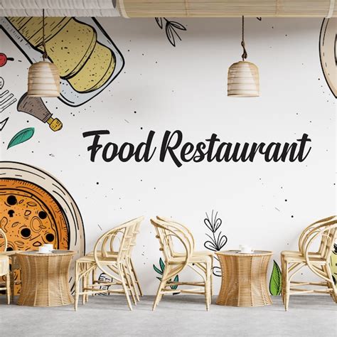 Wallpaper for Restaurant 的图像结果