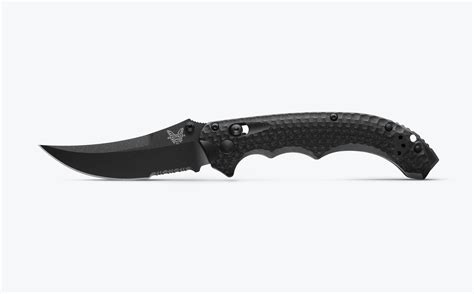 Benchmade Mini Bedlam® Black G10 Serrated Cerakote® CPM-S90V Çakı | Natureland