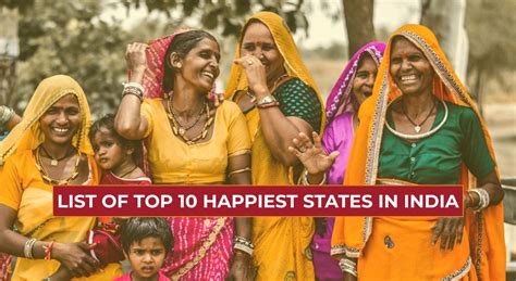 List Of Top 10 Happiest States In India: Uttar Pradesh At The Bottom