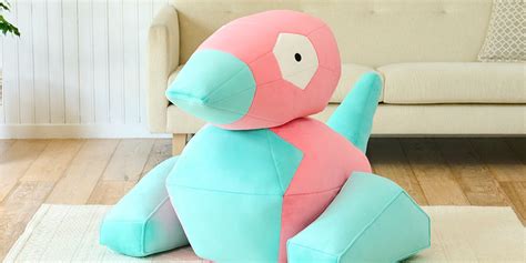 Pokemon Has Revealed A Life-Size Porygon Plush