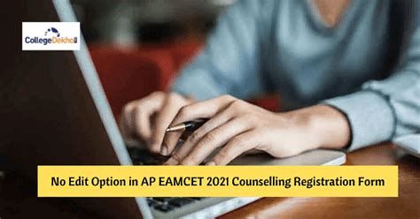 No Edit Option in AP EAPCET (EAMCET) 2021 Counselling Registration ...