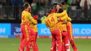 Zimbabwe stun Pakistan in last-ball thriller | ICC Men's T20 World Cup ...