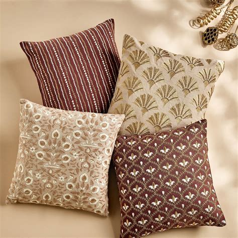 Buy Celestial Embellished Cushion Cover - 40x40cm from Home Centre at ...
