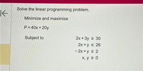 Minimize Calculator Linear Programming 的图像结果