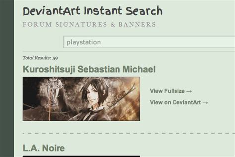 Image result for deviantART Search