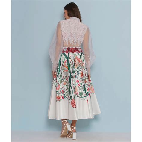 Print Placement Skirt – Limerick by Abirr n' Nanki