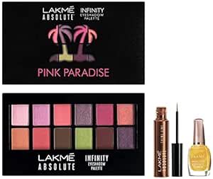 Buy Lakmé Absolute Infinity Eye Shadow Palette, Pink Paradise, 12 g ...