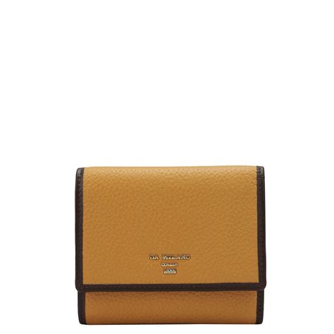 Wax Leather Ladies Wallet - Apricot Crush – Da Milano