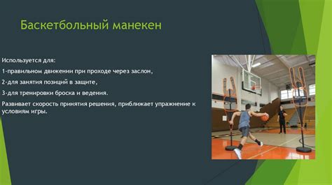 Физкультурно-спортивный инвентарь и тренажеры в баскетболе ...