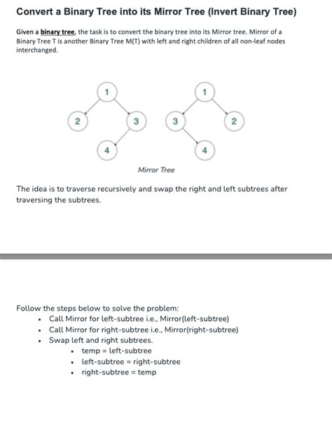 Image result for HackerRank Mirror Tree