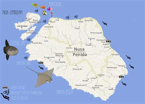 bali-map-nusa-penida-nusa-lembogan-snorkeling-spots - Riz-cantonais.net