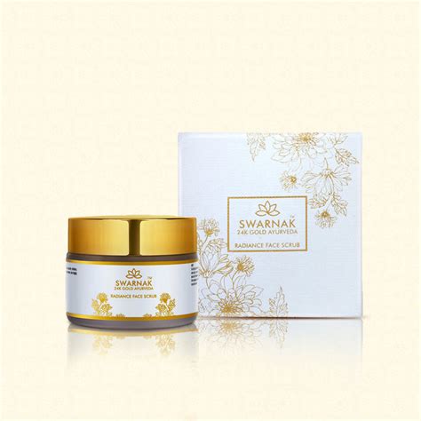 24K Gold Radiance Face Scrub – Swarnak 24K Gold Ayurveda - WHP ...