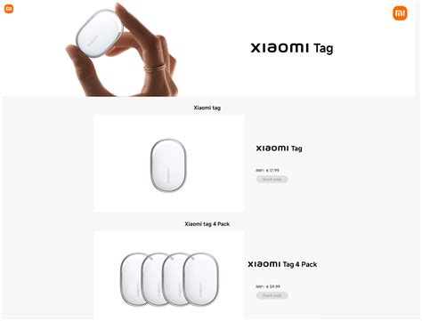 Xiaomi confirma el lanzamiento del nuevo Xiaomi Tag y revela su precio oficial - NotebookCheck ...