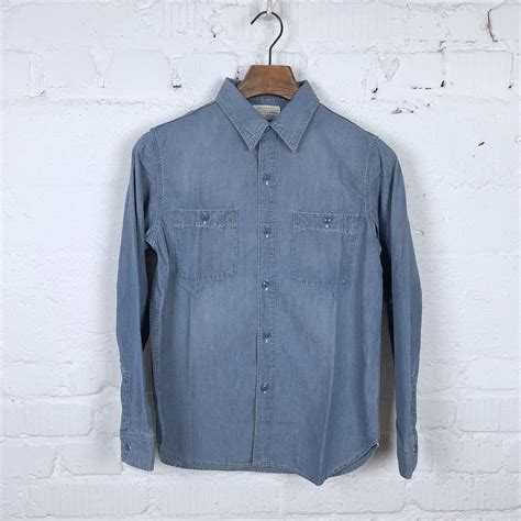 4810hw-3 chambray shirt fade | fullcount | made in japan – stuf|f-official