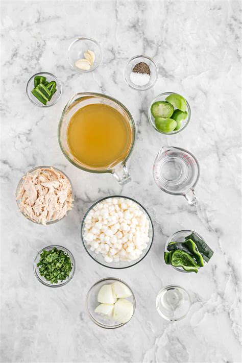 Pozole Main Ingredients