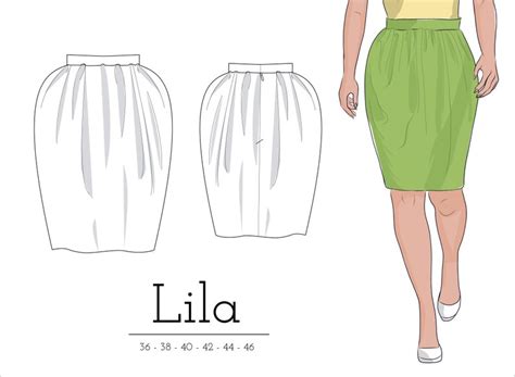 Tulip Skirt PDF Sewing Pattern - Etsy India