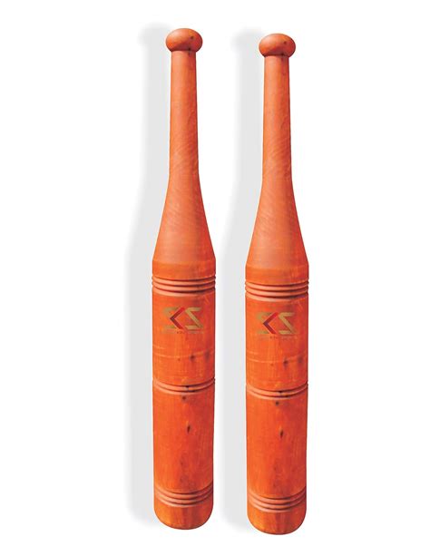 Buy SKS Akhada Design Sheesham Wooden Polished Home Clubs/Mugdar/Meel ...