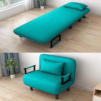 Royal INTERIORS Single Seater Folding Sofa Cum Bed with Cushion and ...