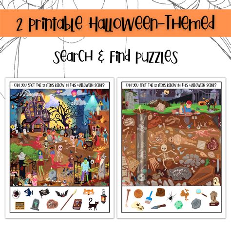Halloween Hidden Picture Book