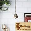 Two Moustaches Ethnic Indian Handcrafted Brass Temple Hanging Bell with ...