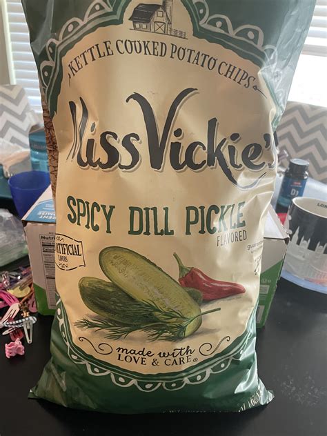Spicy Dill Pickle Chips Miss Vickie's Costco at Raymond Eudy blog