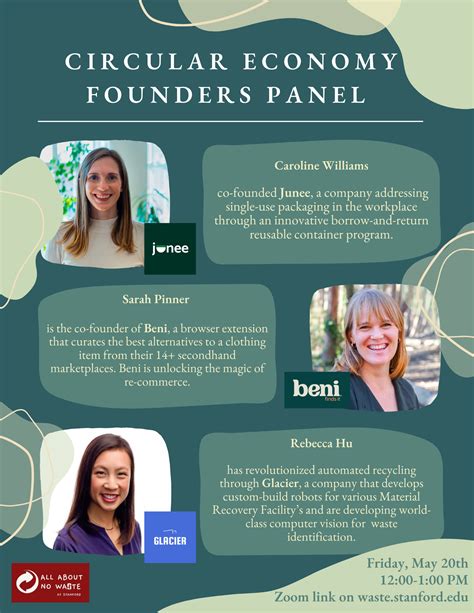 Stanford Sustainability Alumni Startup Founders