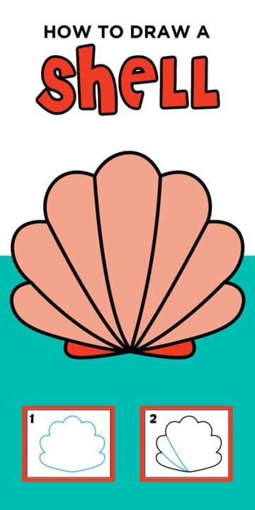 Image result for How to Draw Cute Shell