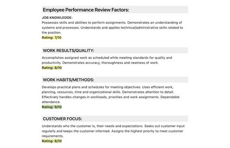 Employee Performance Examples 的图像结果