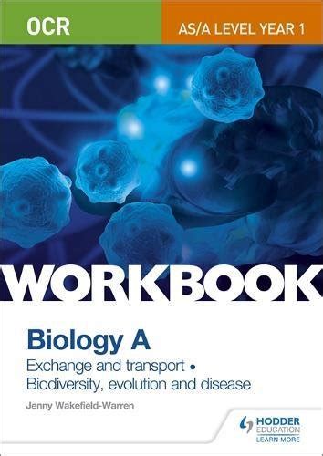 Buy OCR AS/A Level Year 1 Biology A Workbook: Exchange and transport ...
