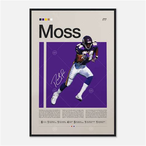 Randy Moss Poster, Sports Poster, Football Poster, Full-Size Poster ...