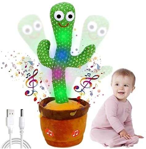 Wiz Kid Dancing Cactus with Singing, Recording & Repeat for Kids ...