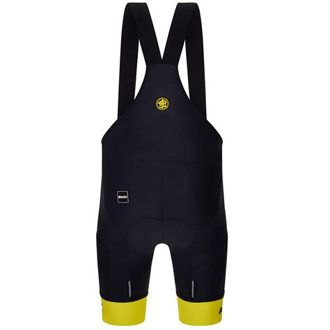 Santini TDF GC Leader Men's Cycling Bibshorts (Black) – BUMSONTHESADDLE