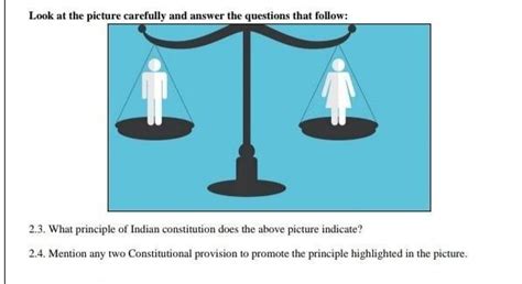 2.3. What principle of Indian constitution does the above picture ...