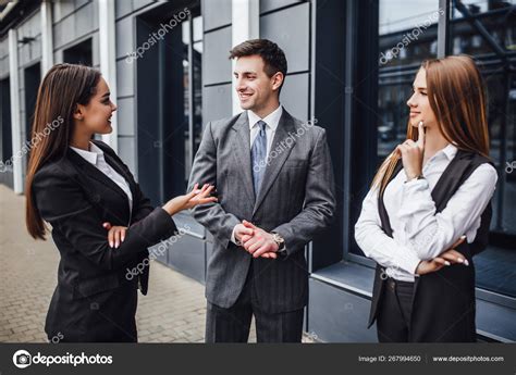 Business People Talking