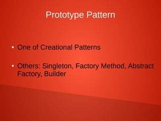 Prototype Pattern Tutorial 的图像结果