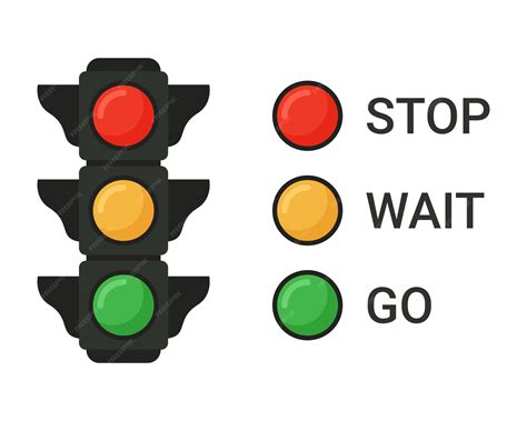 Premium Vector | Road traffic light for traffic control vector illustration