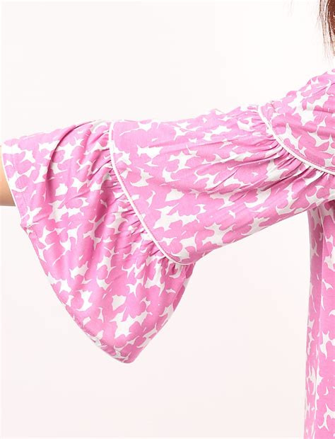 Pure Viscose Printed Round Neck Top