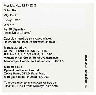 Ocid L 75/40 MG Pr | Order Ocid L 75/40 MG Capsule Pr Online at Truemeds