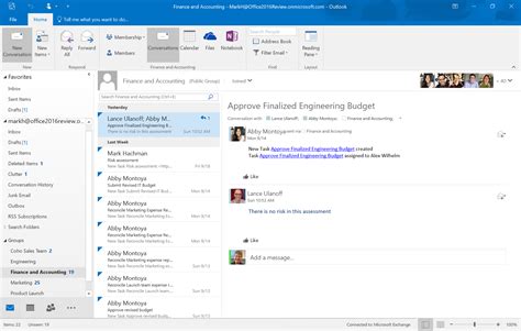 office 365 en outlook 2016