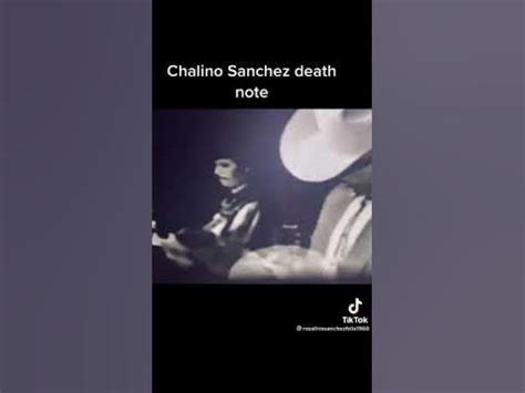 Chalino Sanchez death note original video - YouTube