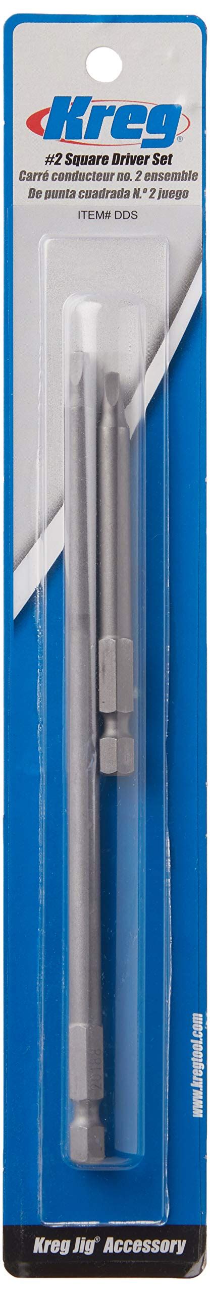 Buy Kreg DDS 3-Inch No.2 Square Driver Bit and 6-Inch No.2 Square ...