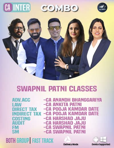 CA INTER NEW SYLLABUS COMBO BOTH GROUP COMBO Exam Oriented | CA CRAFT