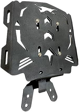 SGTB Heavy Metal TVS Apache Back Rack Seat Extender Expedition Carrier ...