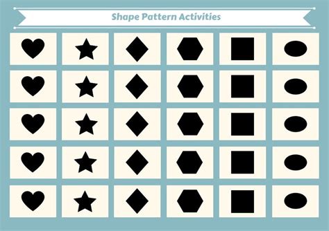 Image result for Shape Pattern Activities