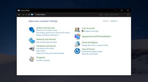 Windows 10 Settings Vs Control Panel 的图像结果